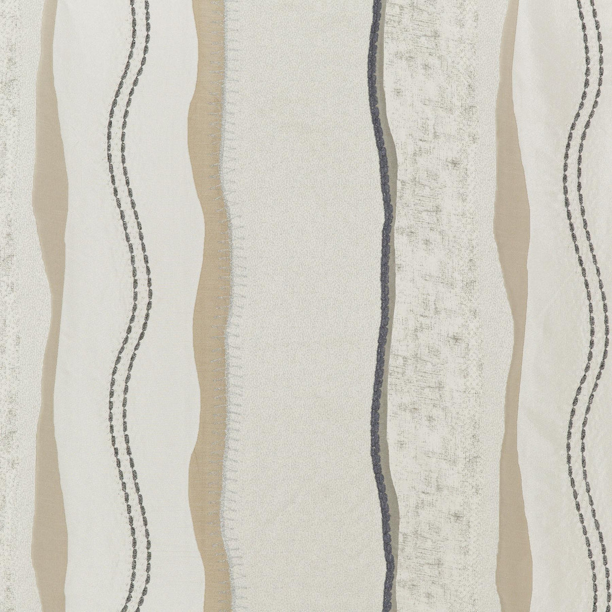 Threads SOLARIS PLATINUM/BRONZE Drapery Fabric