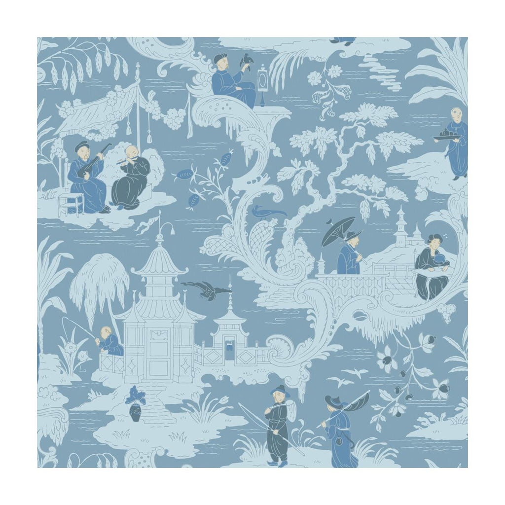 Cole & Son CHINESE TOILE BLUE Wallpaper
