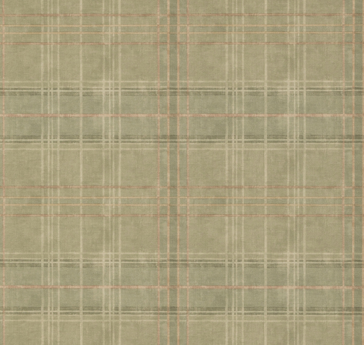 Mulberry SHETLAND PLAID LOVAT Wallpaper