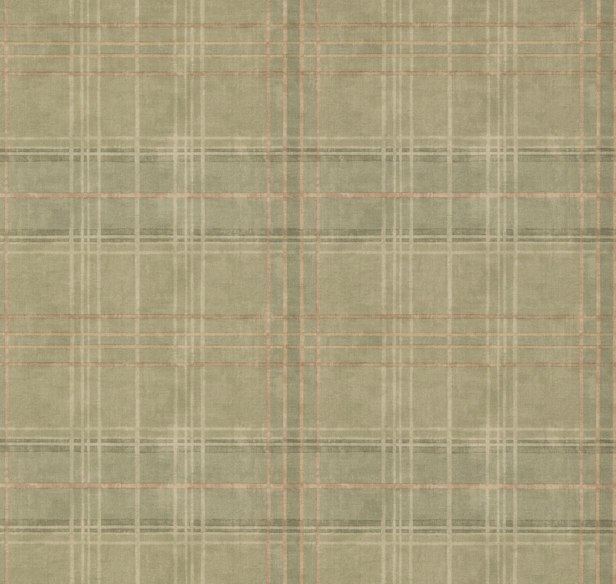 Mulberry SHETLAND PLAID LOVAT Wallpaper