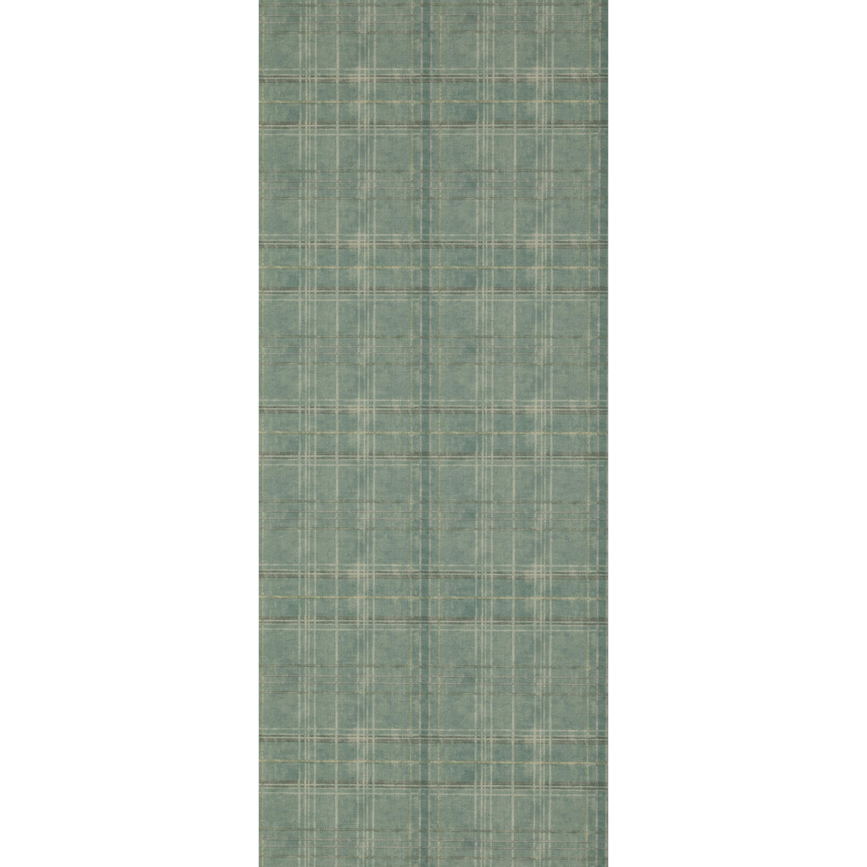 Mulberry SHETLAND PLAID TEAL Wallpaper