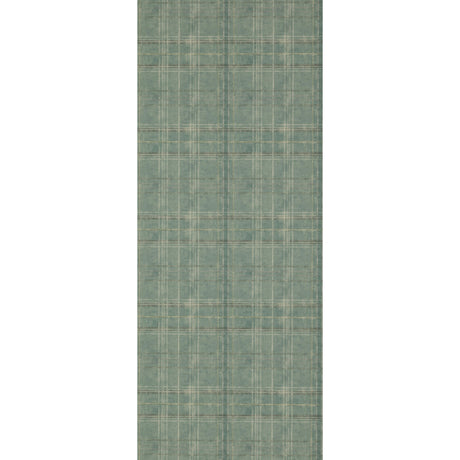 Mulberry SHETLAND PLAID TEAL Wallpaper
