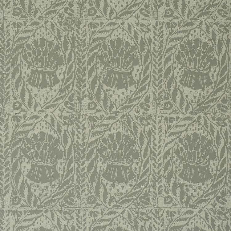 Lee Jofa Cornstooks Wp French Grey Wallpaper