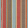 Schumacher Addison Cotton Stripe Red Earth Fabric