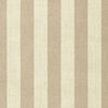 Schumacher Augustin Linen Stripe Linen / Sisal Fabric