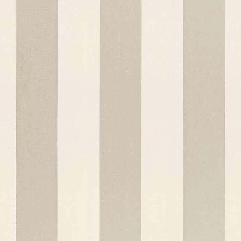 Schumacher Beaufort Awning Stripe Platinum Fabric