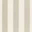 Schumacher Beaufort Awning Stripe Platinum Fabric