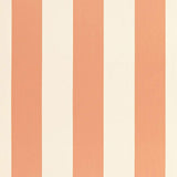 Schumacher Beaufort Awning Stripe Peche Fabric