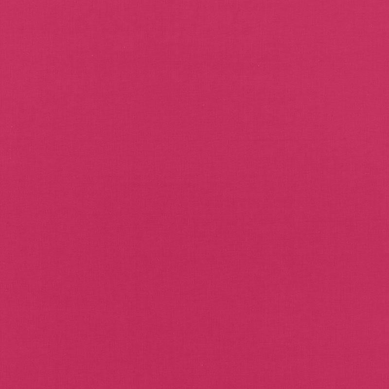 Schumacher Beckford Cotton Plain Cerise Fabric