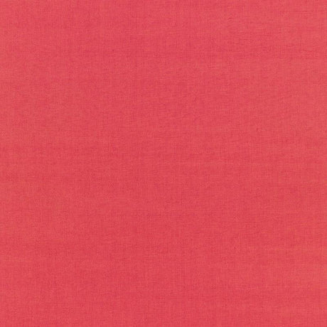 Schumacher Beckford Cotton Plain Azalea Fabric