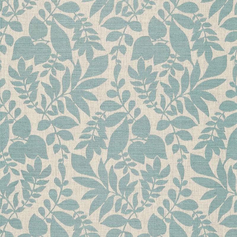 Schumacher Bruxelles Weave Azure Fabric