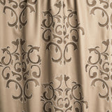 Schumacher Byron Embroidered Wool Buckskin Fabric