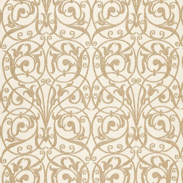 Schumacher Charleston Wool Sheer Taupe Fabric