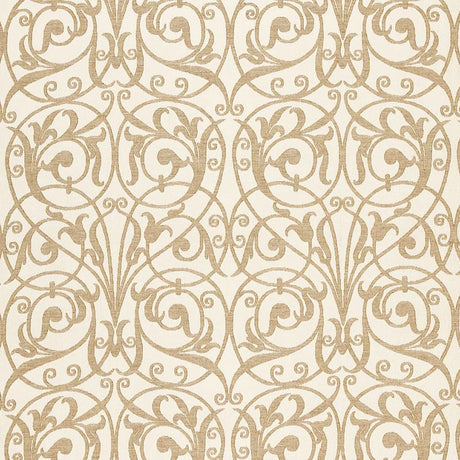 Schumacher Charleston Wool Sheer Taupe Fabric