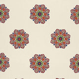 Schumacher Chennai Linen Embroidery Festival Fabric