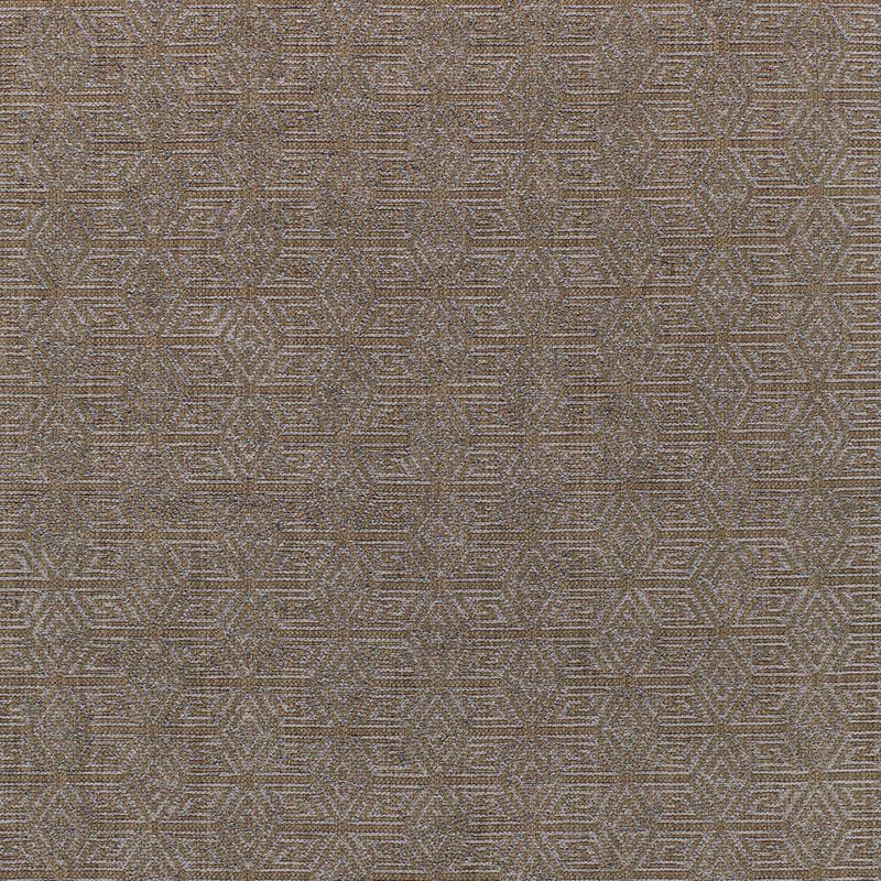 Schumacher Cosmati Chenille Smoke Fabric