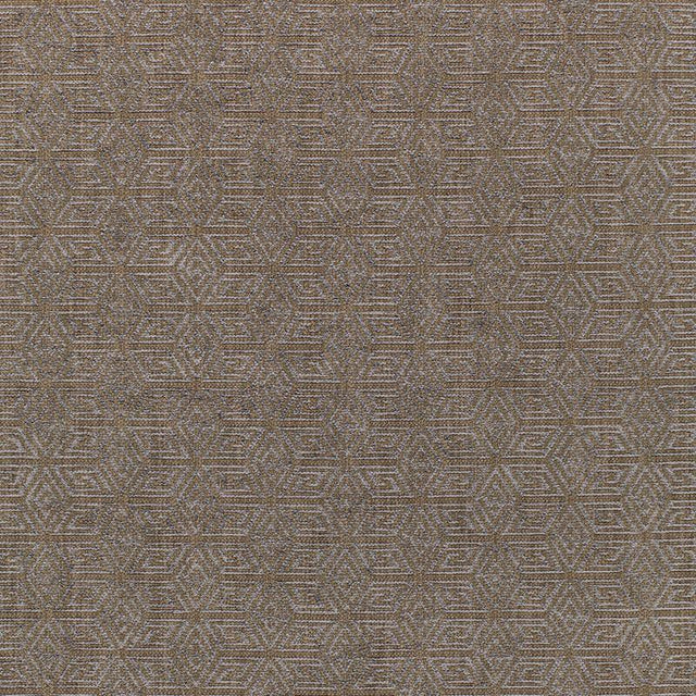 Schumacher Cosmati Chenille Smoke Fabric
