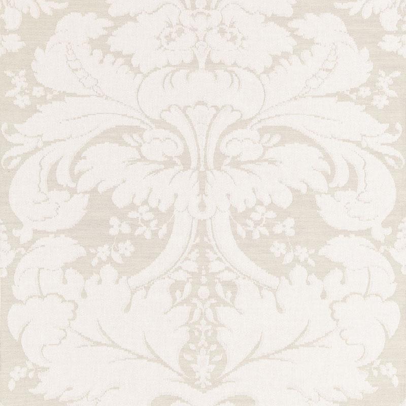Schumacher Flanders Linen Damask Linen Fabric