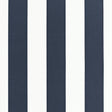 Schumacher Geyer Stripe Navy Fabric