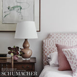 Schumacher Imperial Trellis Ii Blush Fabric