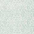 Schumacher Kalika Paisley Print Aquamarine Fabric