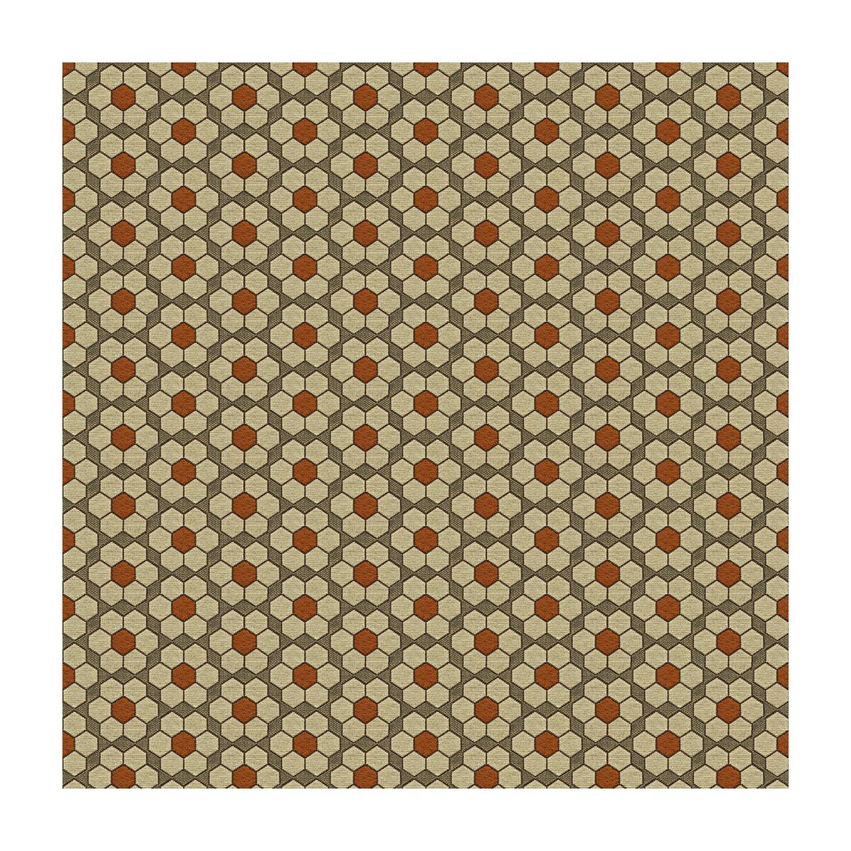 Kravet Bursa Mosaic Tigerlilly Fabric