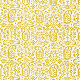 Schumacher Kalika Paisley Print Citron Fabric