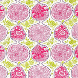 Schumacher Katsugi Fuchsia & Chartreuse Fabric