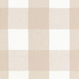 Schumacher Key Largo Check Sahara Fabric