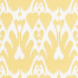 Schumacher Lela Cotton Ikat Canary Fabric