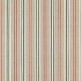 Schumacher Loire Jute Stripe Noir Fabric