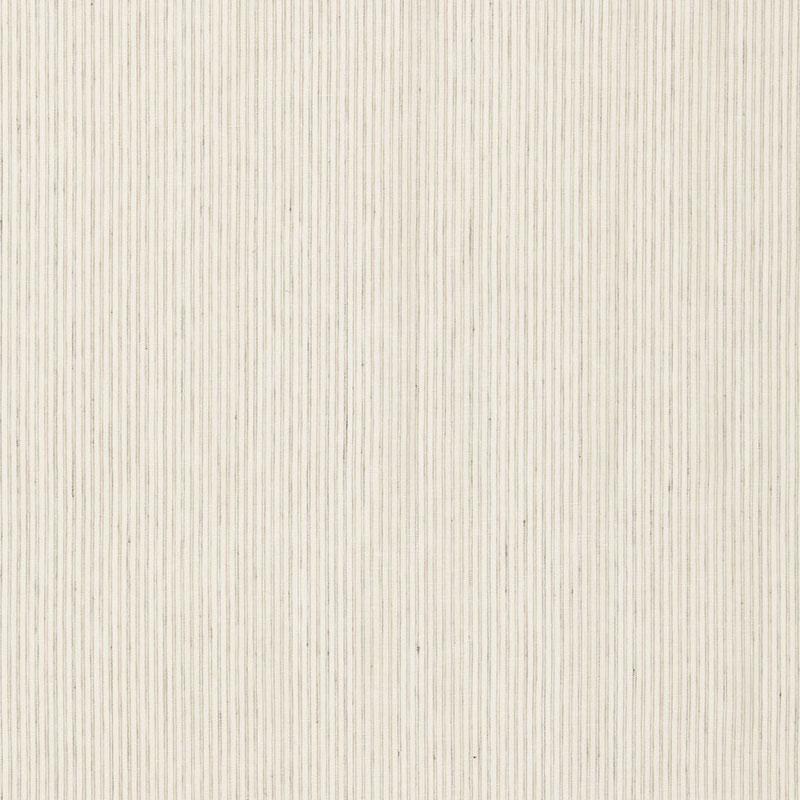 Schumacher Mackay Linen Stripe Sheer Pebble Fabric