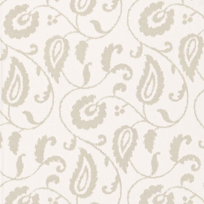 Schumacher Malacca Ikat Vine Linen Fabric