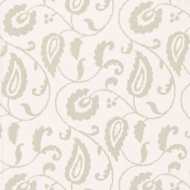 Schumacher Malacca Ikat Vine Linen Fabric