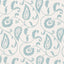 Schumacher Malacca Ikat Vine Lake Fabric