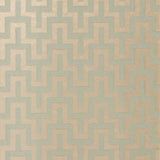 Schumacher Maubray Weave Aqua Fabric