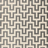 Schumacher Maubray Weave Graphite Fabric