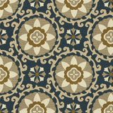 Kravet EXOTIC SUZANI SAPPHIRE Upholstery Fabric