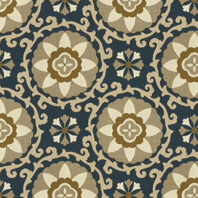 Kravet EXOTIC SUZANI SAPPHIRE Upholstery Fabric
