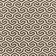 Schumacher Ming Fret Chocolate Fabric