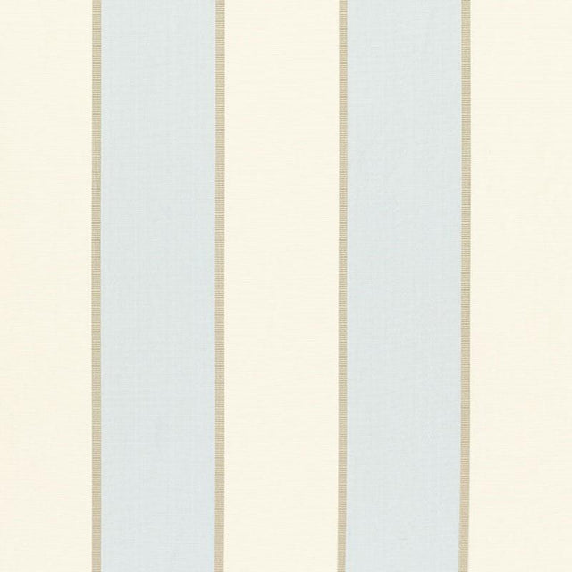 Schumacher Montebello Stripe Azure Fabric