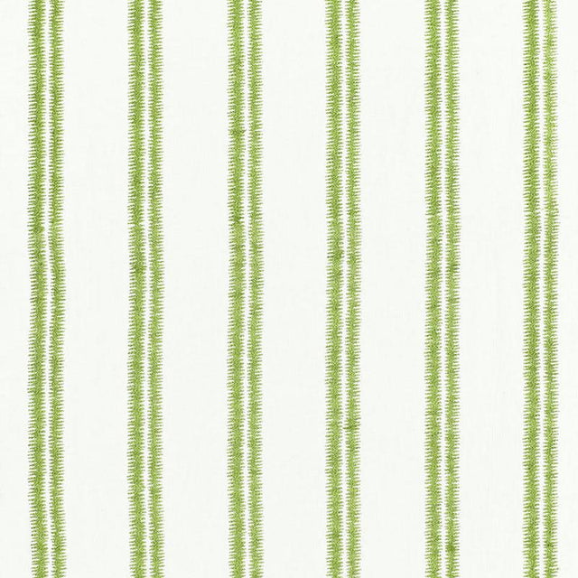 Schumacher Paloma Embroidery Grass Fabric