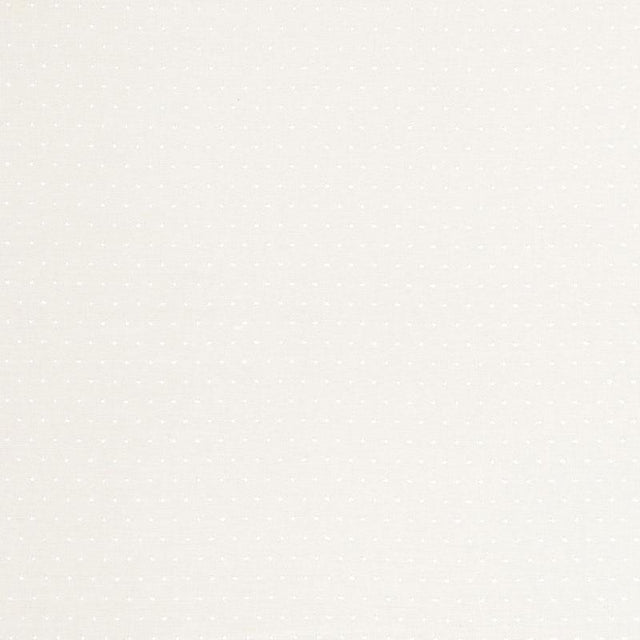 Schumacher Pin Dot Sheer Ivory Fabric