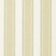 Schumacher Savannah Linen Stripe Sesame Fabric