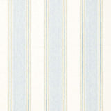 Schumacher Savannah Linen Stripe Chambray Fabric