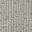 G P & J Baker FRETWORK CHARCOAL Wallpaper