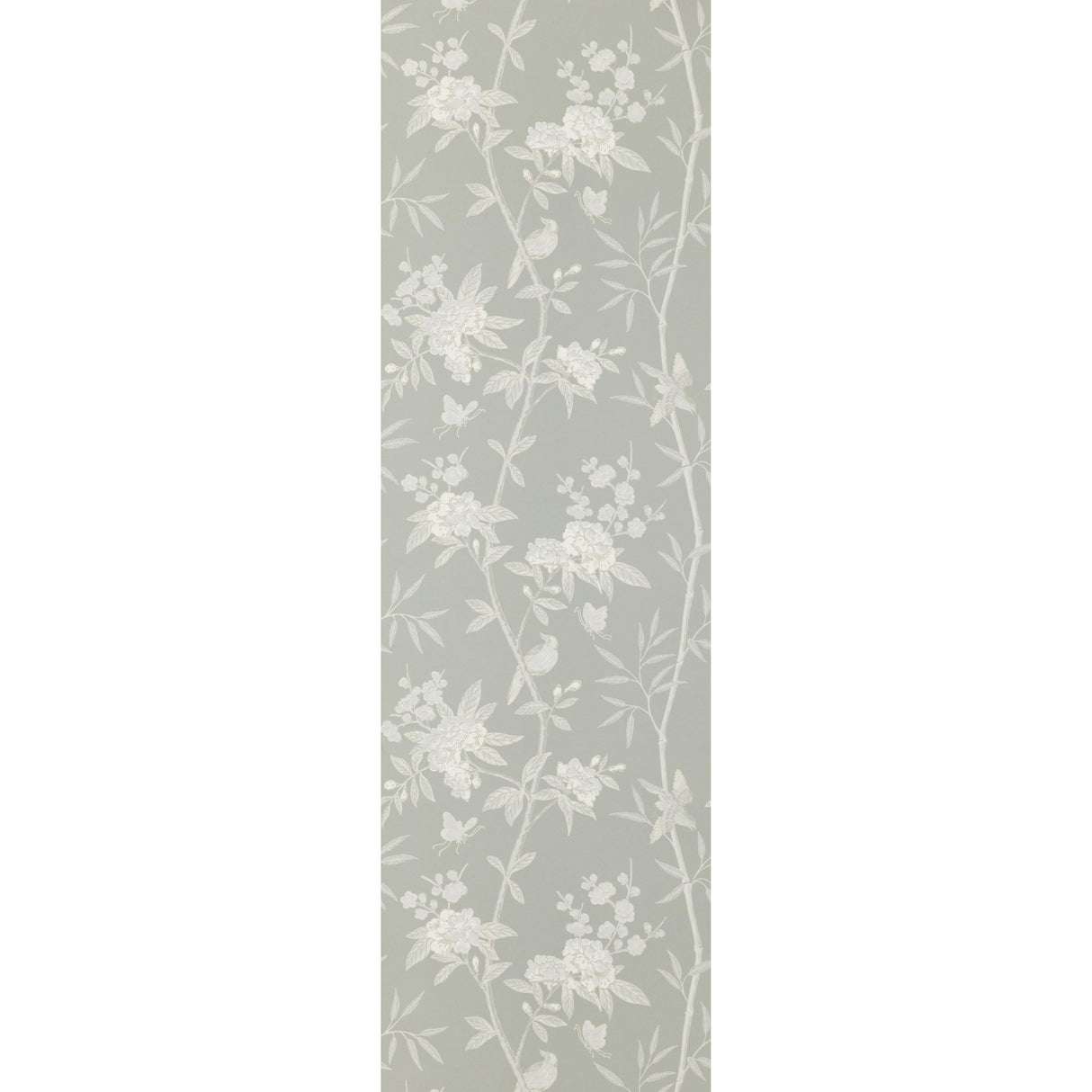 G P & J Baker PEONY & BLOSSOM SOFT BLUE Wallpaper