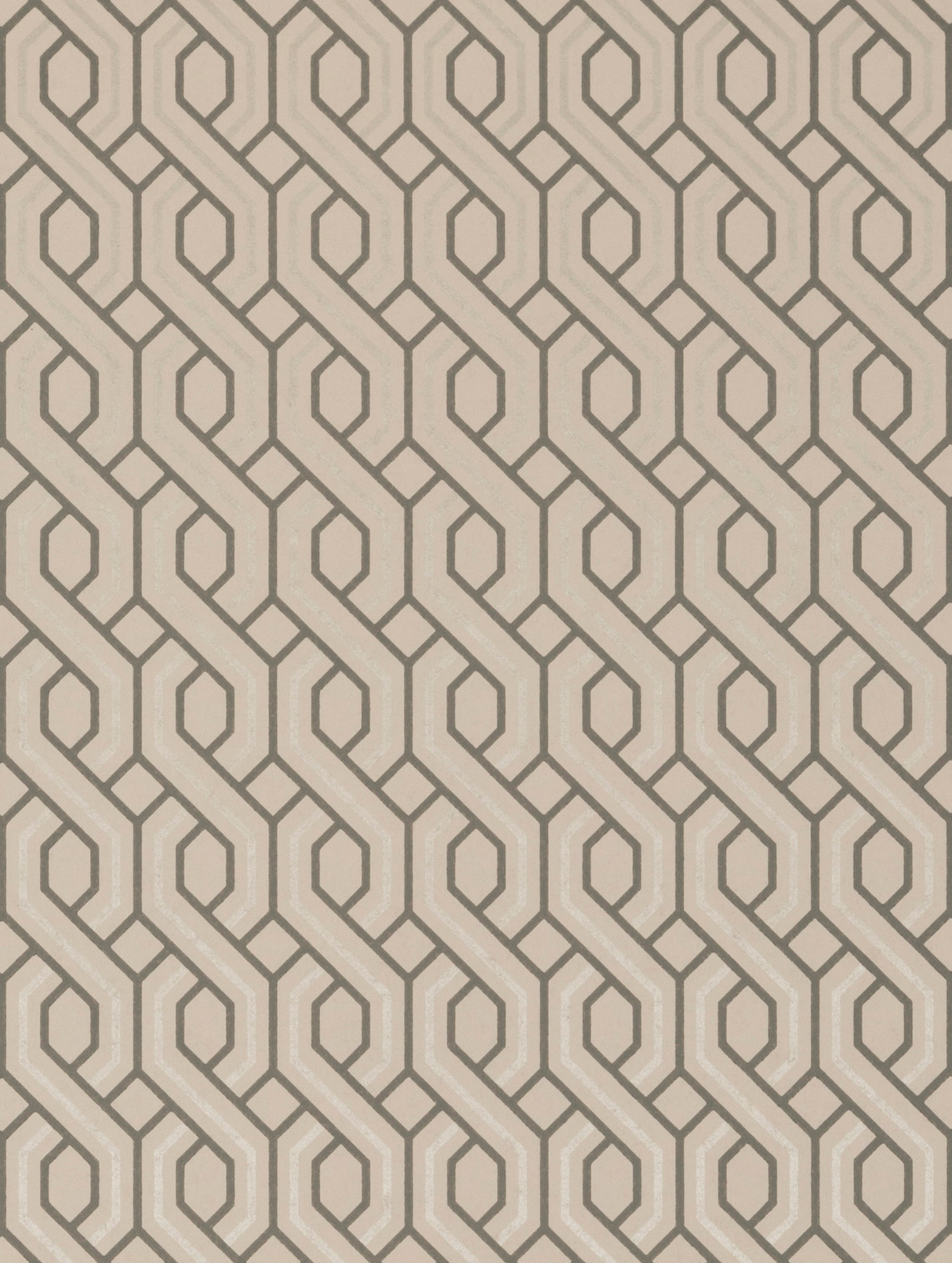 G P & J Baker BOXWOOD TRELLIS BLUSH Wallpaper