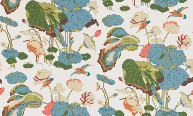 G P & J Baker NYMPHEUS MULTI Wallpaper