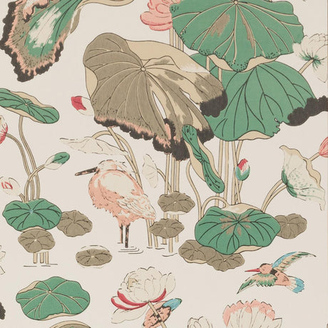 G P & J Baker NYMPHEUS SOFT BLUSH Wallpaper